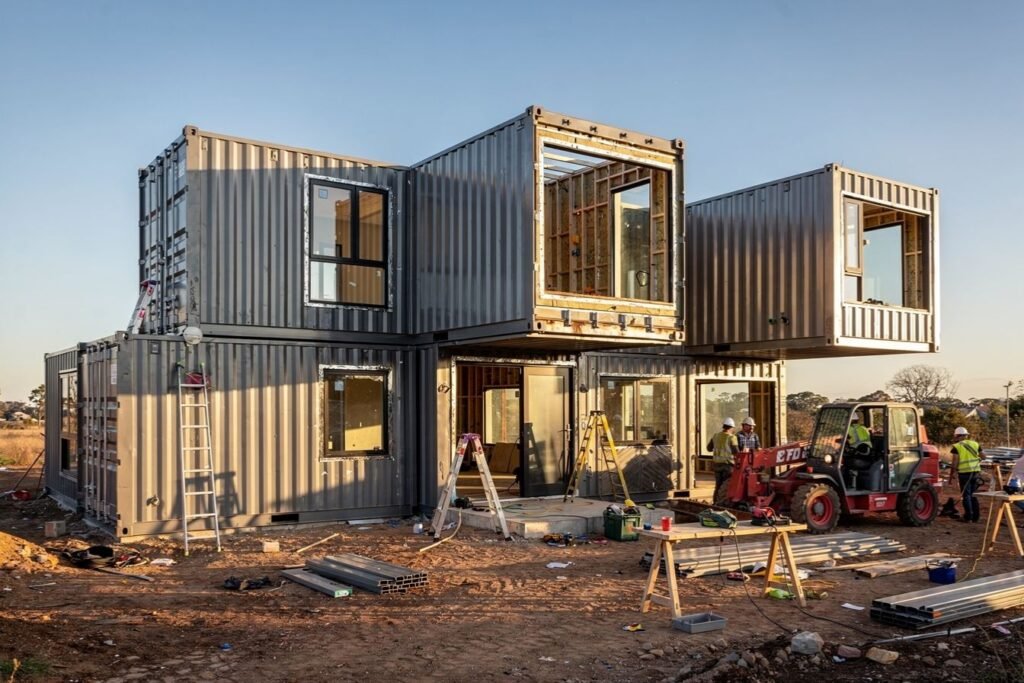 Construire une maison conteneur