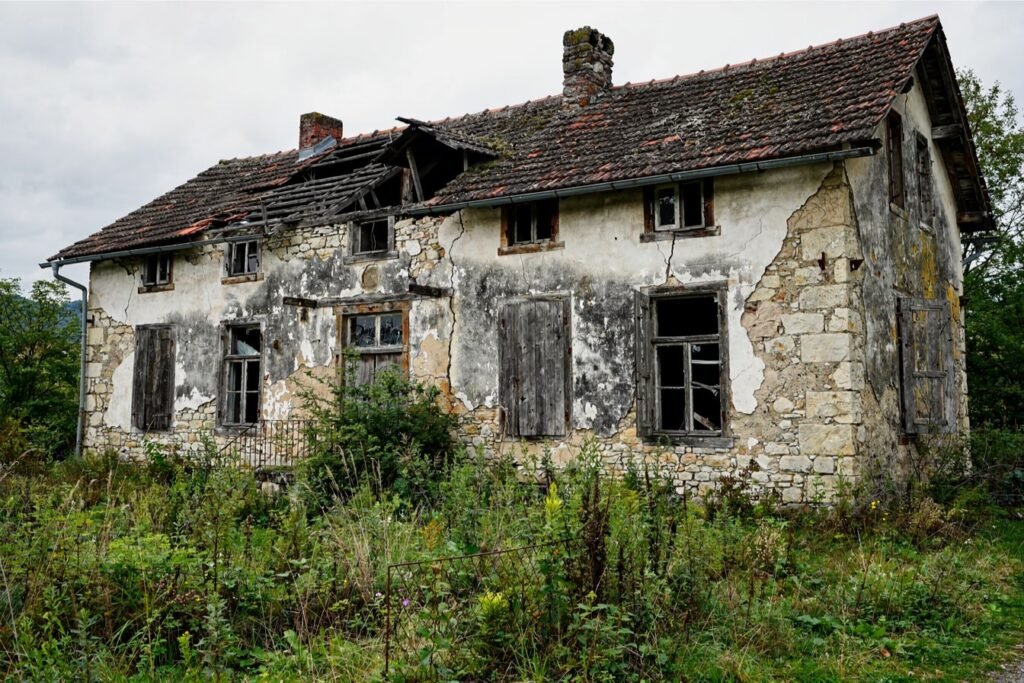 maison abandonnée