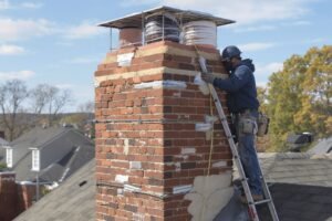 Isoler un conduit de cheminée en brique