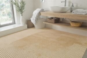 Jonc de mer en salle de bain