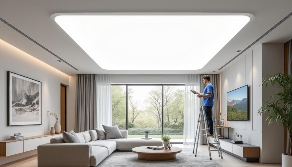 découvrez comment installer facilement une lampe au plafond sans arrivée électrique grâce à nos conseils pratiques et astuces simples, même sans compétences en électricité.