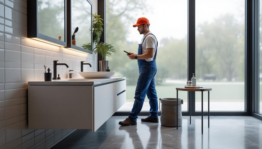 découvrez nos conseils essentiels pour réussir l'installation de plomberie dans une salle de bain moderne, alliant fonctionnalité et esthétique pour un espace contemporain.