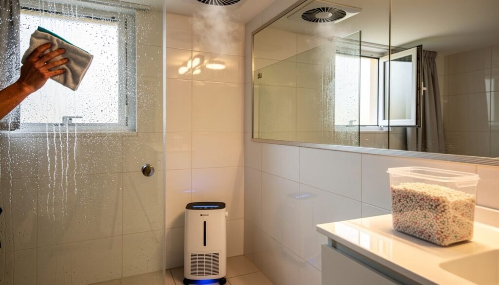 Comment éliminer l'humidité dans votre salle de bain