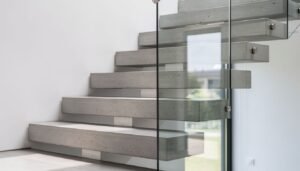 Escalier en béton moderne