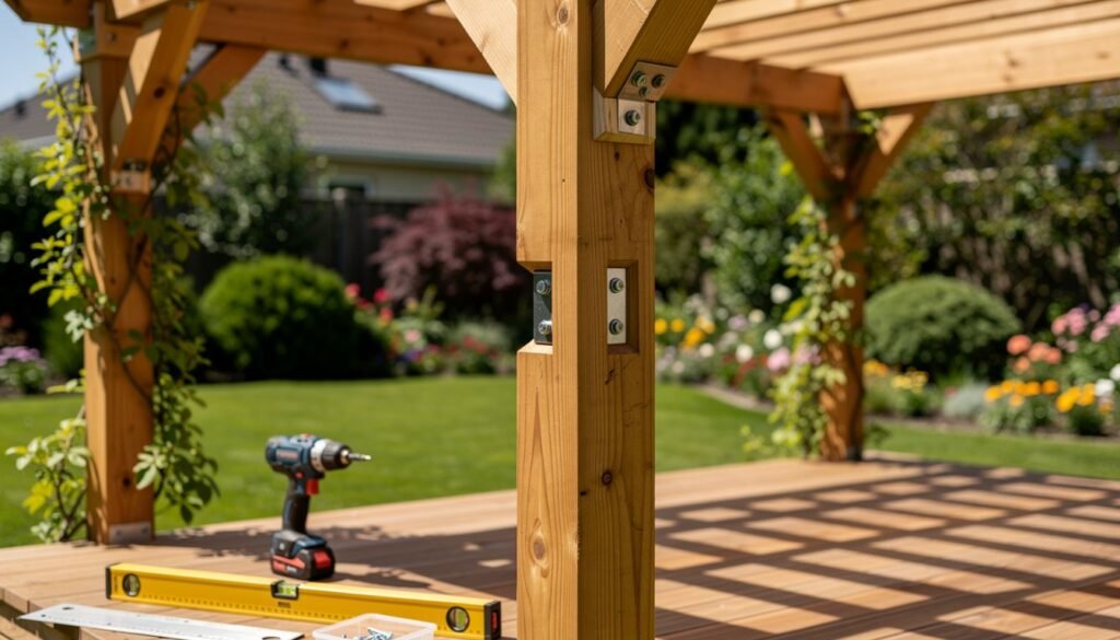 comment faire une pergola bois