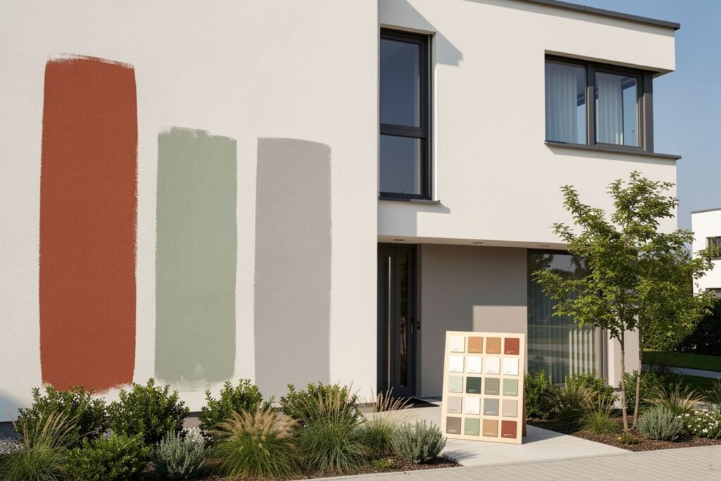 Couleurs pour façade maison