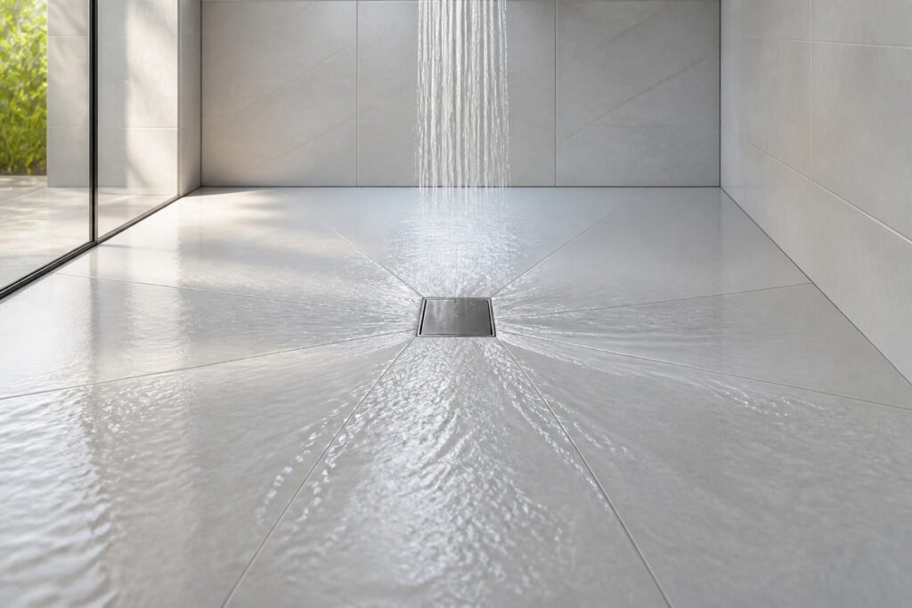 Douche moderne et elegante