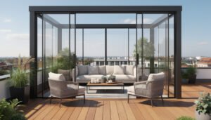 découvrez comment aménager une véranda sur votre terrasse pour maximiser l'espace et créer un coin de détente lumineux et convivial toute l'année.