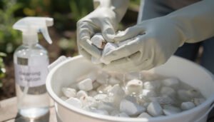 découvrez des astuces efficaces et sûres pour nettoyer vos cailloux blancs à la javel et leur redonner éclat et propreté facilement.