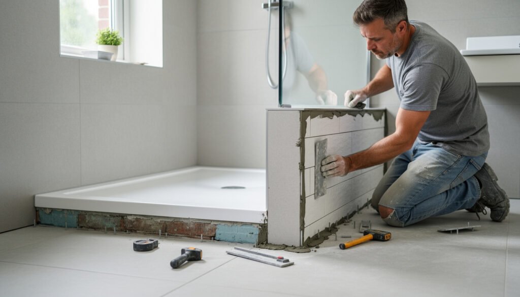 Poser un receveur de douche étapes clés et conseils pratiques