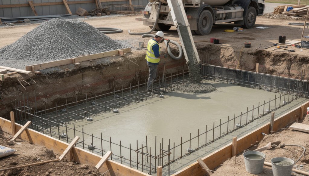 découvrez comment choisir, doser et mettre en œuvre le béton armé pour vos fondations, selon la nature du sol et les contraintes de votre projet.