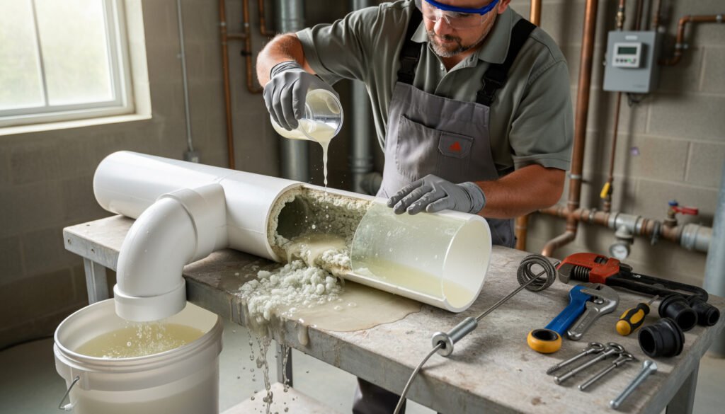 Comment enlever le calcaire dans une canalisation pvc efficacement