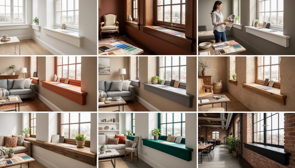 Quelle couleur choisir pour un appui de fenêtre selon votre intérieur