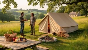 Camping chez habitant
