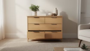 découvrez notre sélection de commodes à petit prix : comparez les styles, les formats et les rangements pour trouver le modèle idéal pour votre intérieur.