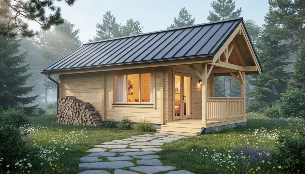 Tout savoir sur les chalets sans permis de construire et leurs avantages