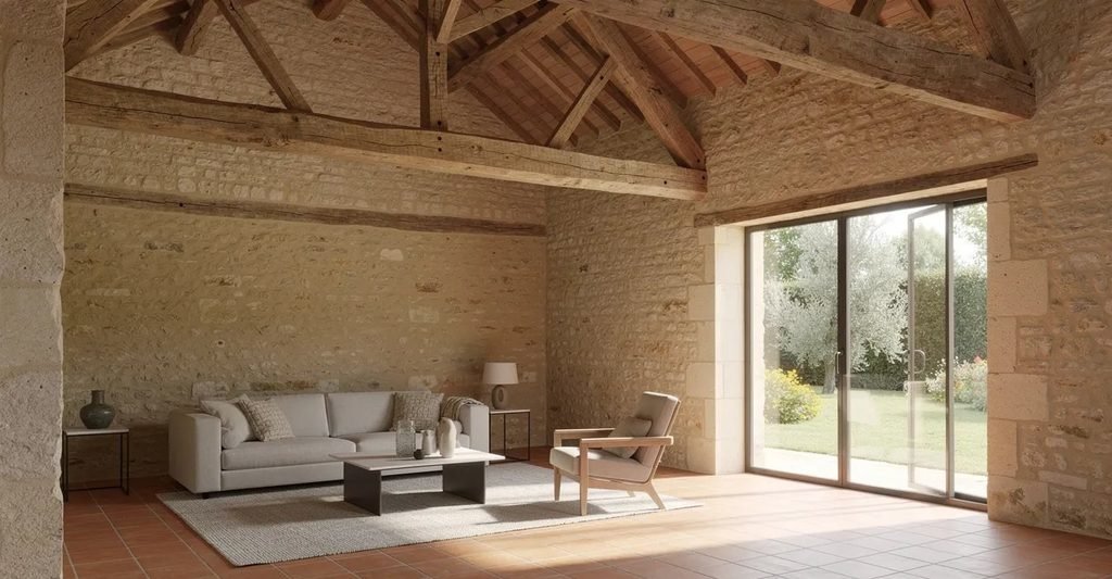 intérieur longère