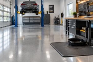 Protéger le sol de garage et atelier auto : solutions